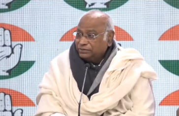 Congress president Kharge launches ‘Bharat Jodo Nyay Yatra’ logo