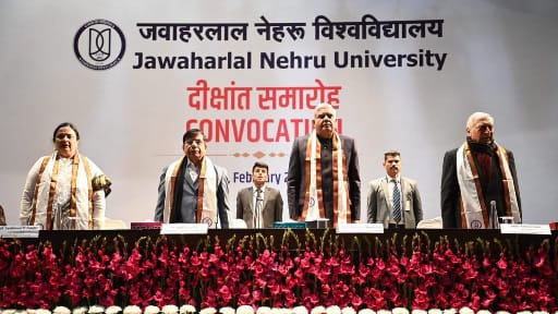 VP Dhankhar addresses 7th Convocation Ceremony of Jawaharlal Nehru University