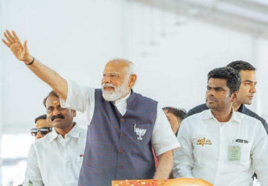 INDIA alliance deliberately insults Hindu Dharma, Says  PM Modi in Tamil Nadu